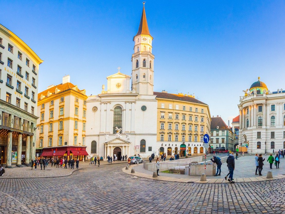 Royal Palace of Hofburg in Vienna, Austria 