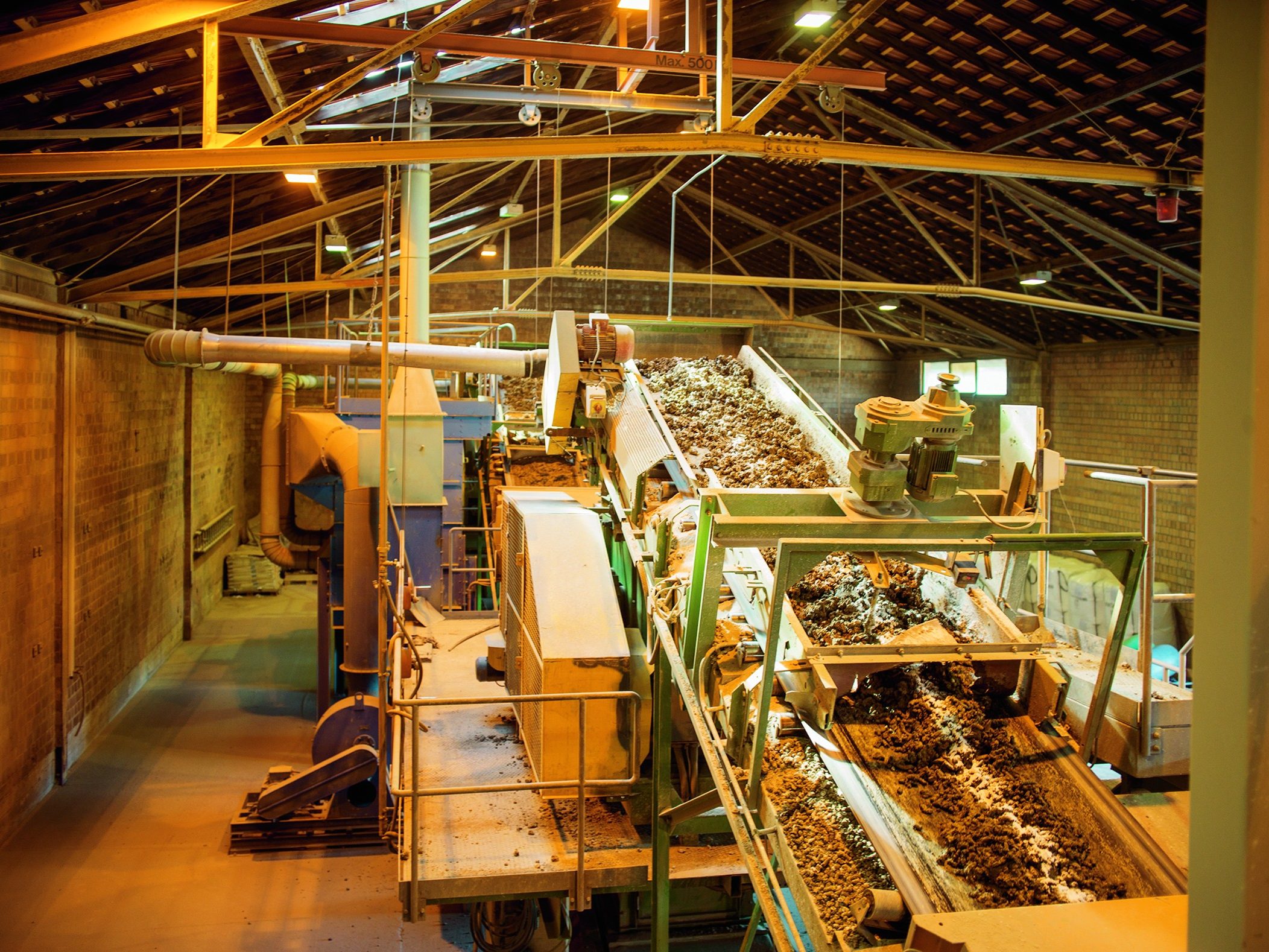 production site, Istighofen, preparation