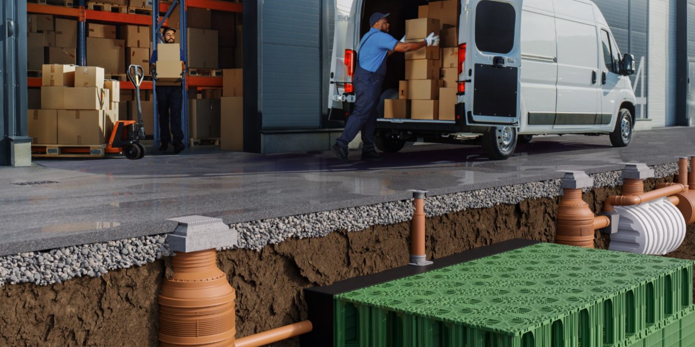 Stormwater Commercial truck