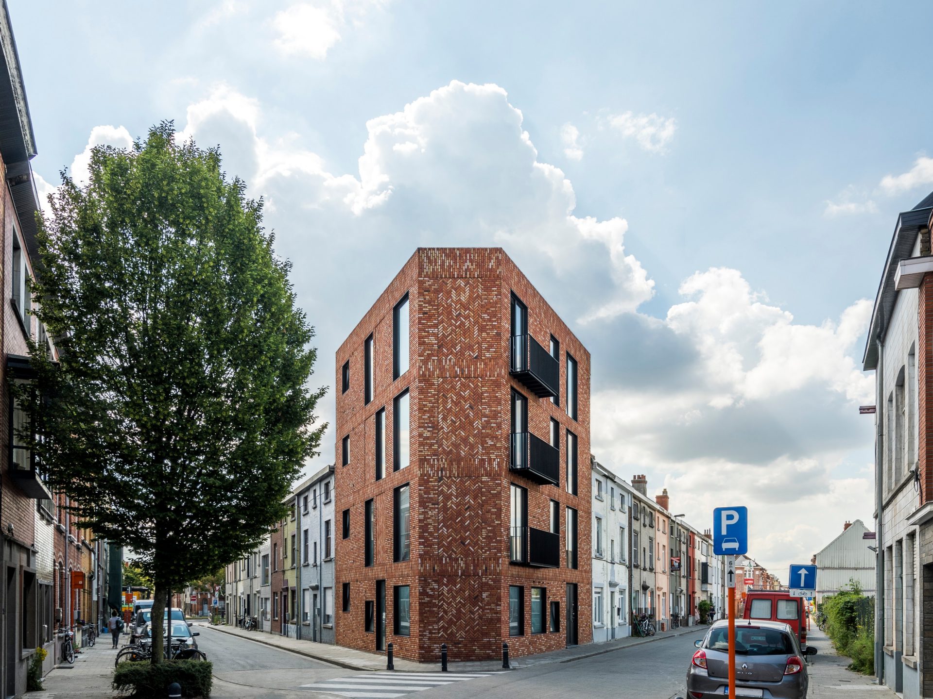 Reference photo new construction apartment in Gent