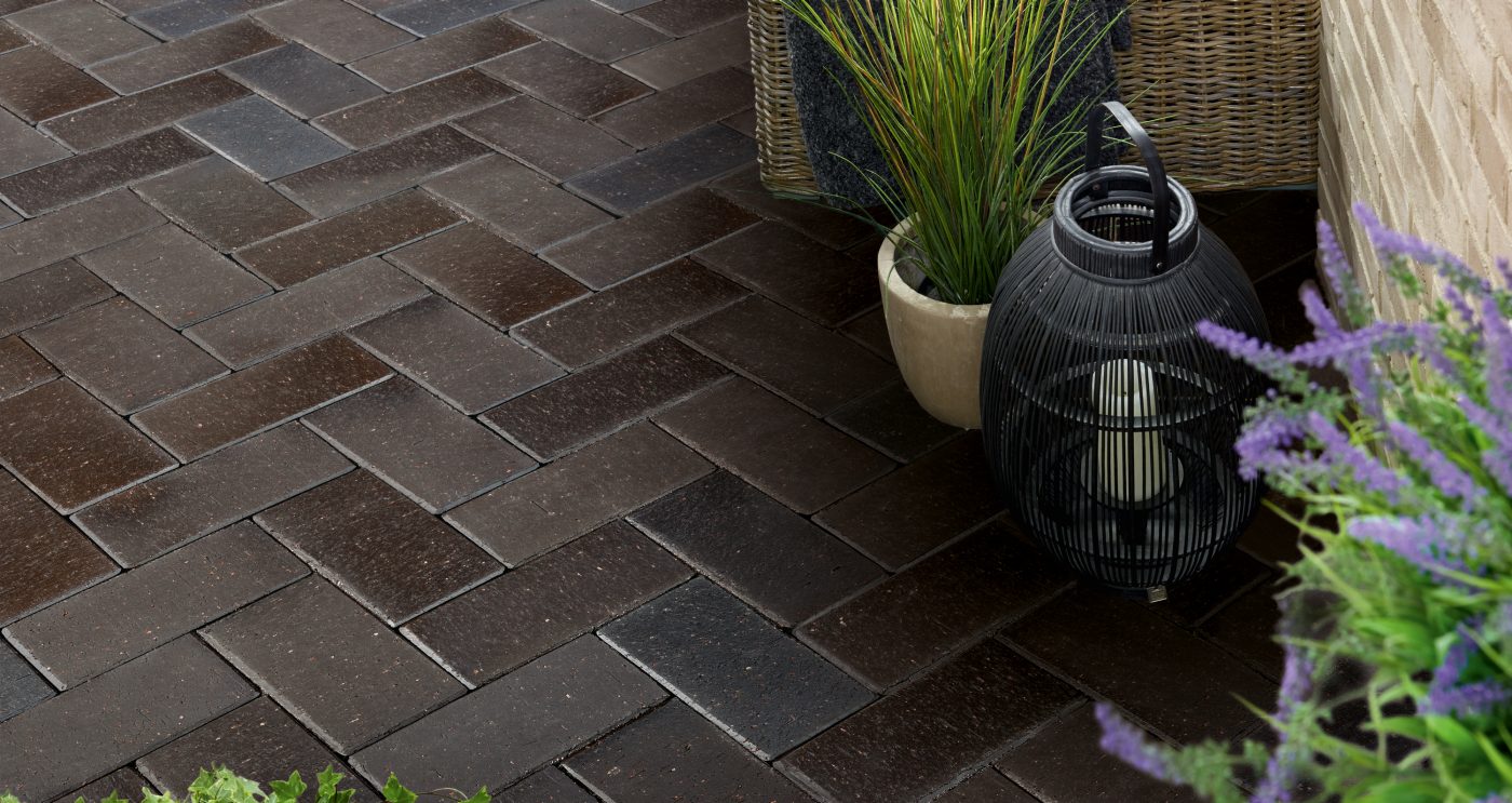 paver, penter, paving stone, terrace, plants, varus
