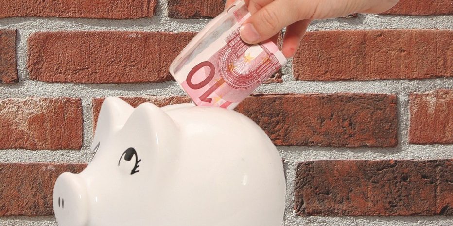 Saving pig with 10 euros